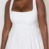 The High Waist Square Neck Midi Dress - Image 6