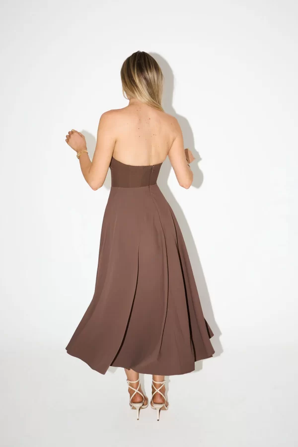 The Strapless Midi Dress - Image 4