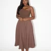 The Strapless Midi Dress - Image 6