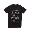 Mid-Century Modern Pattern No.1 – Concrete and Wood T Shirt