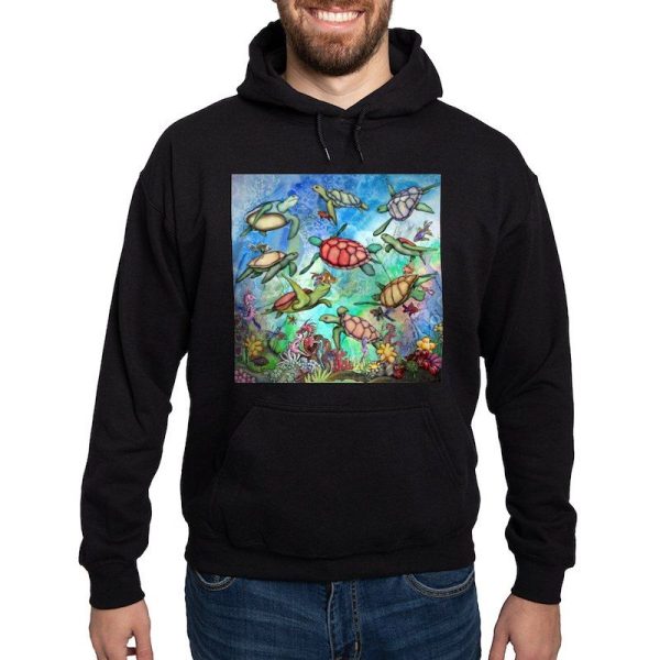 Sea Turtles Men’s Hooded Sweatshirt